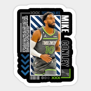 Mike Conley Paper Version 10 Sticker